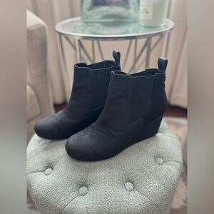 Tom’s Black Booties